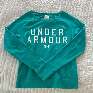 Under Armour Turquoise Crewneck Top